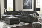 Accrington 2-Pc Granite Fabric LAF Sectional Sofa