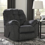 Accrington Granite Fabric Manual Rocker Recliner