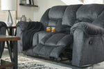 Capehorn Granite Manual Recliner Loveseat