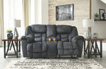 Capehorn Granite Manual Recliner Loveseat