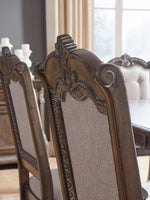 Charmond 2 Beige Fabric/Wood Side Chairs