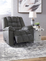 Drakestone Charcoal Manual Rocker Recliner