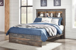 Drystan Multi Wood Full Bookcase Bed