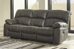 Dunwell Steel Fabric Power Recliner Sofa