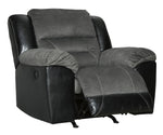 Earhart Slate Manual Rocker Recliner