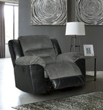 Earhart Slate Manual Rocker Recliner