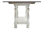 Havalance Two-Tone Wood Flip-Top Sofa Table