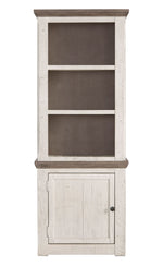 Havalance Two-Tone Wood Left Pier Cabinet