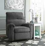 McTeer Charcoal Fabric Power Recliner