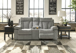 Mitchiner Fog Manual Recliner Loveseat