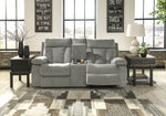 Mitchiner Fog Manual Recliner Loveseat