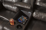 Vacherie Chocolate Manual Recliner Loveseat