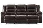 Vacherie Chocolate Manual Recliner Sofa