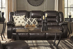 Vacherie Chocolate Manual Recliner Sofa