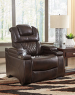 Warnerton Chocolate Power Recliner