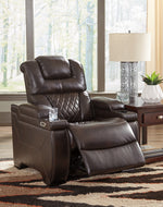 Warnerton Chocolate Power Recliner