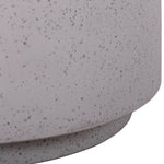 Terrazzo Light Speckled Concrete Side Table