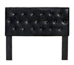 Vellen Black Leatherette Full Bed