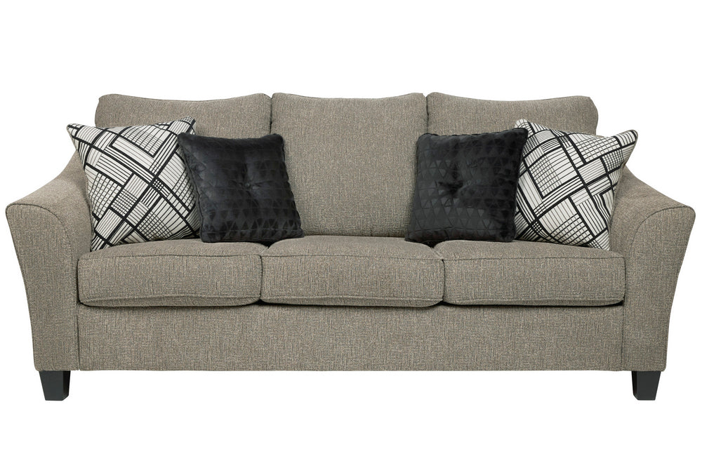 Barnesley Platinum Fabric Sofa (Oversized)