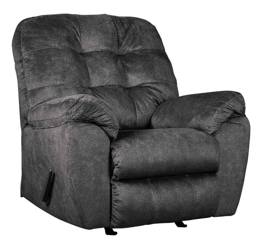 Accrington Granite Fabric Manual Rocker Recliner