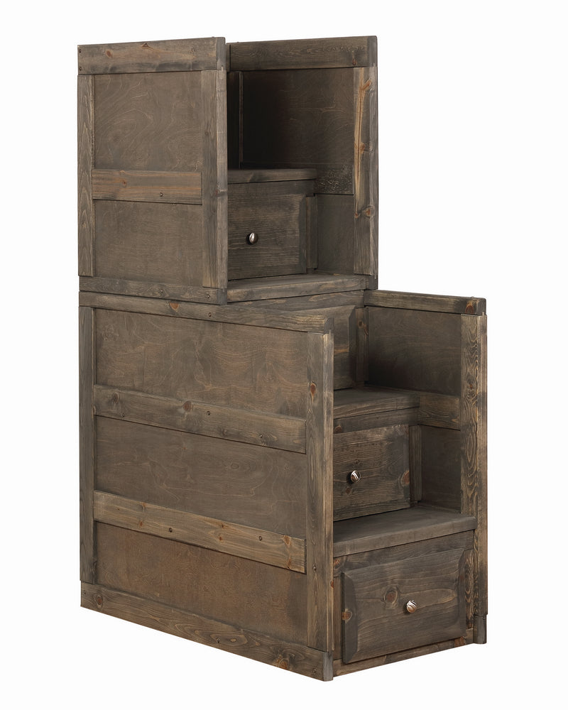 Wrangle Hill Gunsmoke Wood Stairway Chest