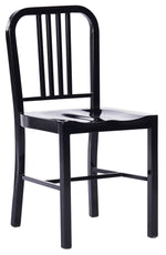 Evonne 2 Black Metal Side Chairs