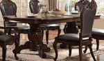 Arline Brown Wood Extendable Dining Table