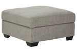 Megginson Storm Fabric Storage Ottoman