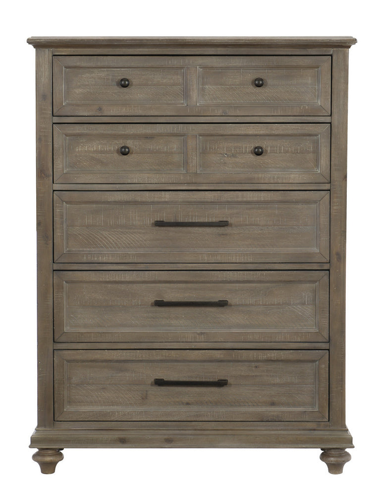 Cardano Driftwood Light Brown Wood Chest