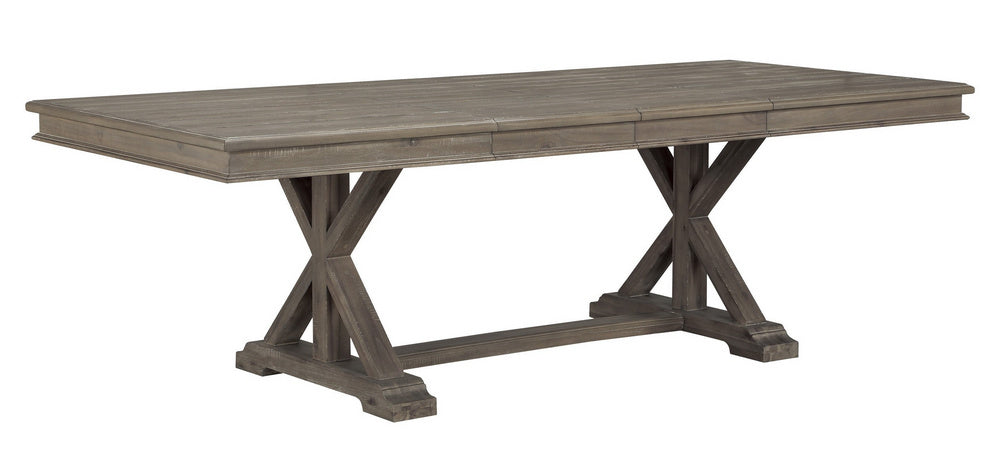 Cardano Driftwood Light Brown Wood Dining Table