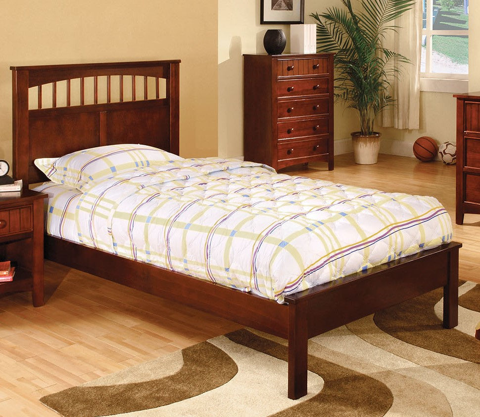 Carus Cherry Wood Full Bed