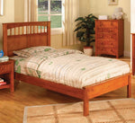 Carus Oak Wood Full Bed