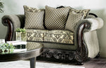 Justina Grey Chenille Loveseat