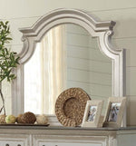 Marcelyn White Wood Frame Dresser Mirror