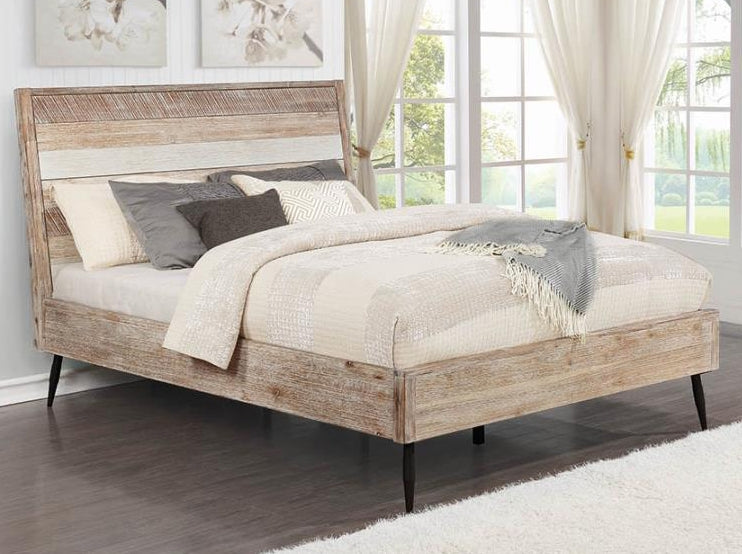 Marlow Rough Sawn Multi Wood Queen Bed