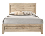 Miquell Rustic Natural Finish Wood Queen Bed