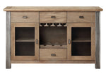 Nathaniel Maple Wood 4-Drawer Server