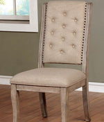 Patience 2 Rustic Natural Wood Side Chairs