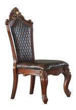 Picardy 2 Cherry Oak PU Leather/Wood Side Chairs