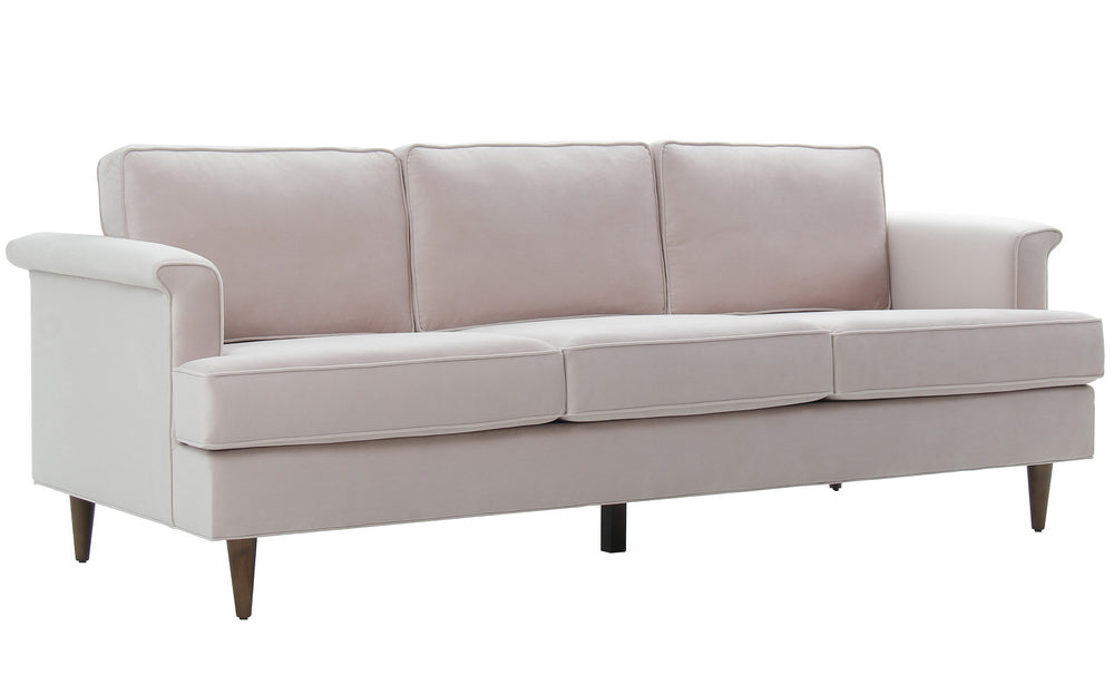 Porter Blush Velvet Sofa