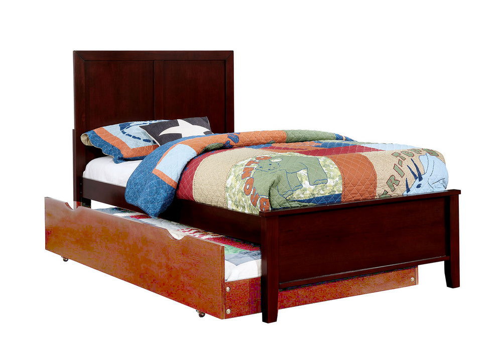 Prismo Cherry Wood Twin Bed