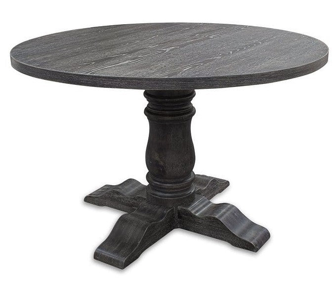 Selena Weathered Grey Wood Dining Table