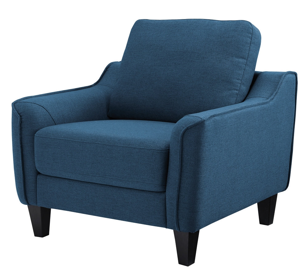 Jarreau Blue Fabric Chair