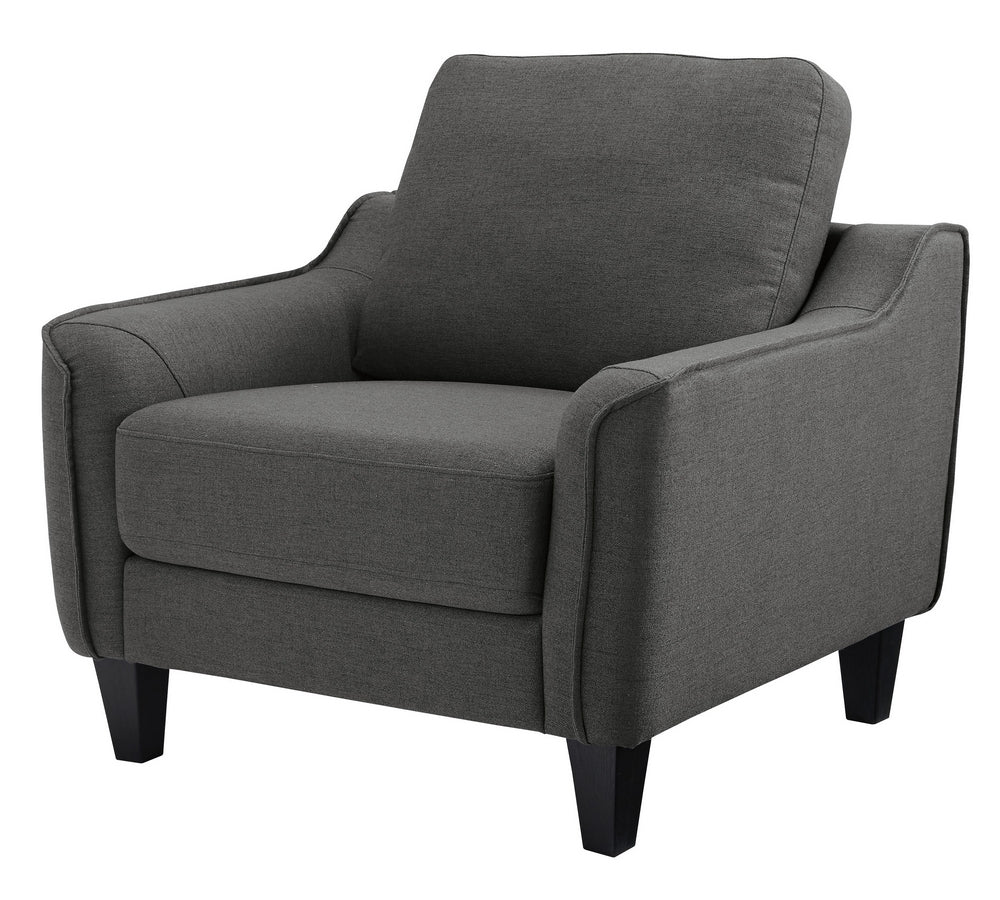 Jarreau Gray Fabric Chair