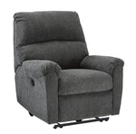 McTeer Charcoal Fabric Power Recliner