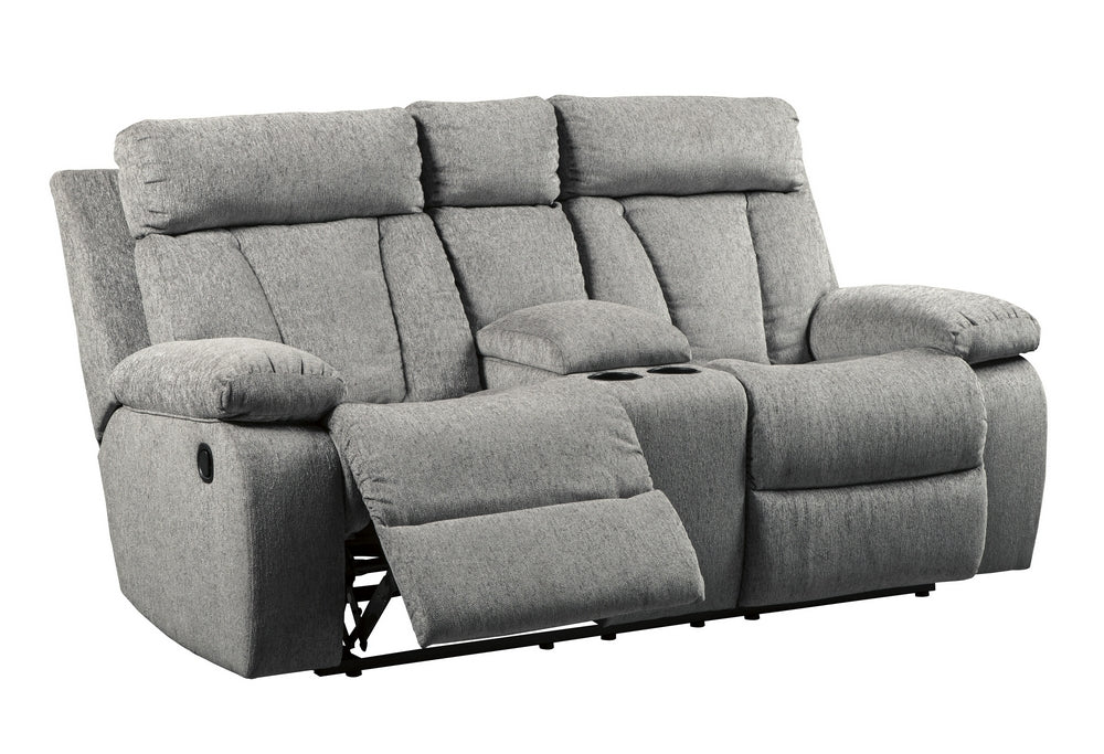 Mitchiner Fog Manual Recliner Loveseat