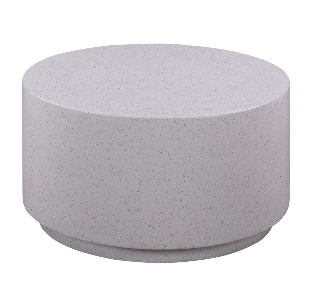 Terrazzo Light Speckled Concrete Coffee Table