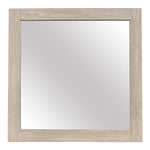 Whiting Cream Wood Frame Dresser Mirror