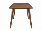 Alfredo Natural Walnut Wood Extendable Dining Table