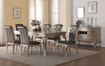 Arienne Silver Wood Dining Table